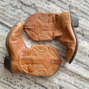 Women leather “cowboy” boot